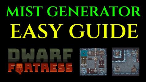 To create repetitive digging, use macros. . Mist generator dwarf fortress